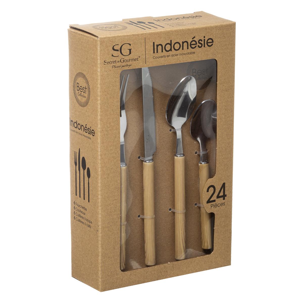MENAGERE 24 PIECES INDONESIE