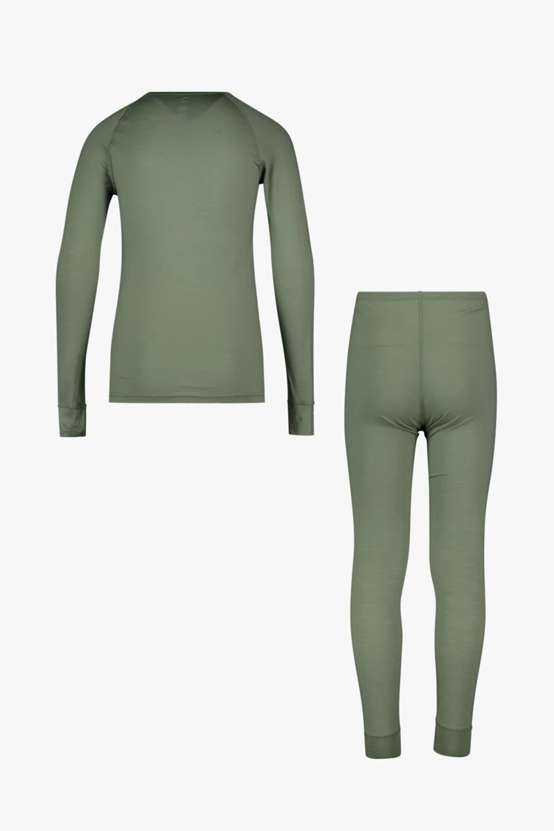 Odlo Natural Merino 200 Warm Kinder Thermo Unterwäsche Set