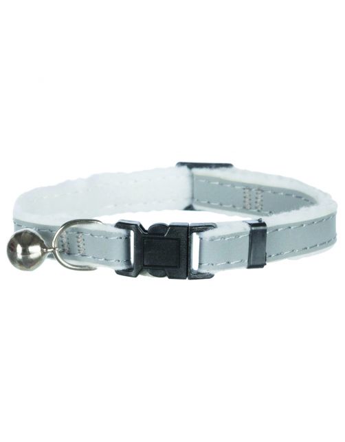 Trixie Halsbandje Reflecterend Kunststof - Kattenhalsband - 21 cm Multi-Color