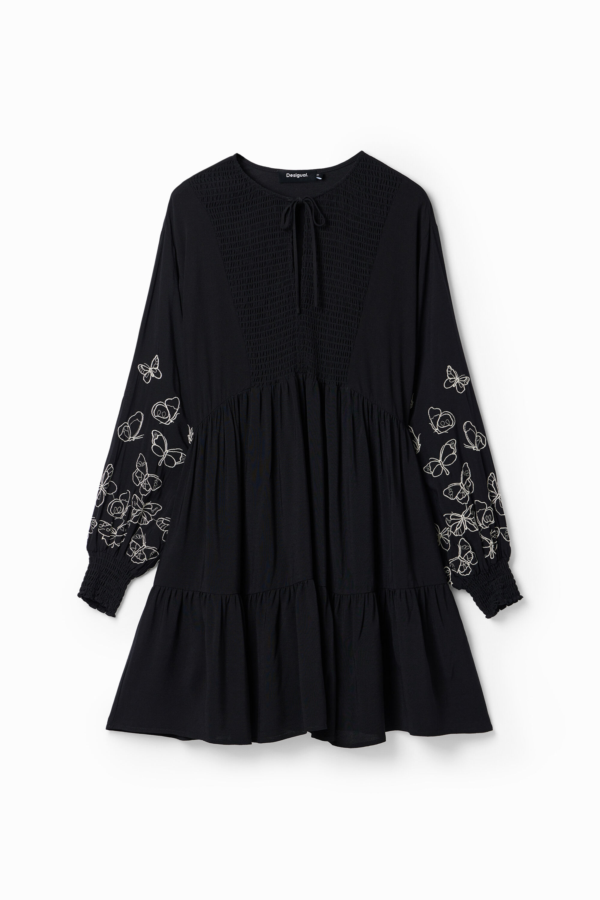 vestido curto túnica menina borboletas