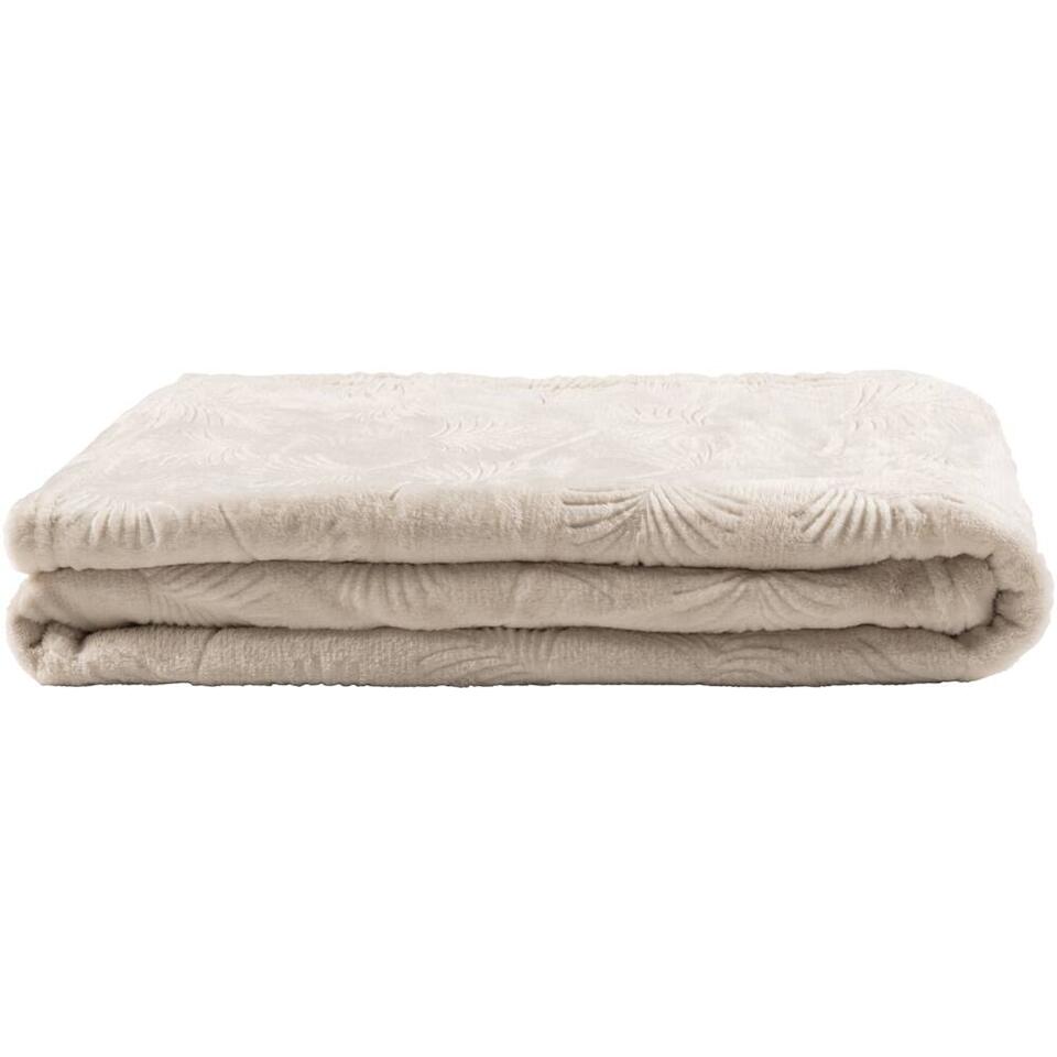 Plaid Jerdy - beige - 130x170 cm