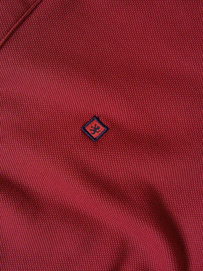 Polo piqué regular fit de algodão