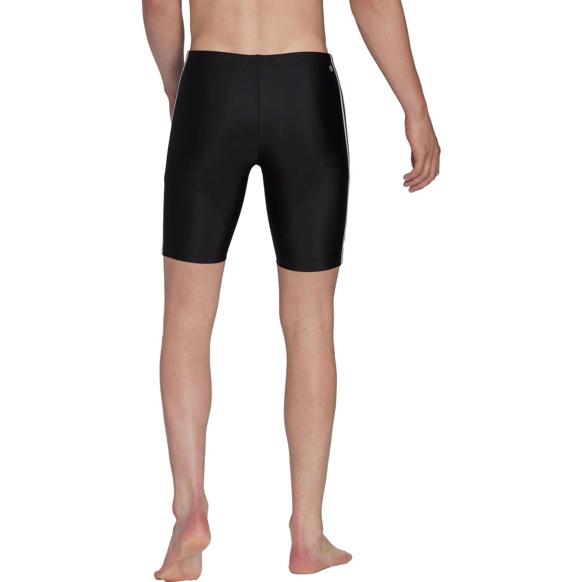 adidas Classic 3-Streifen Jammer-Badehose Herren schwarz