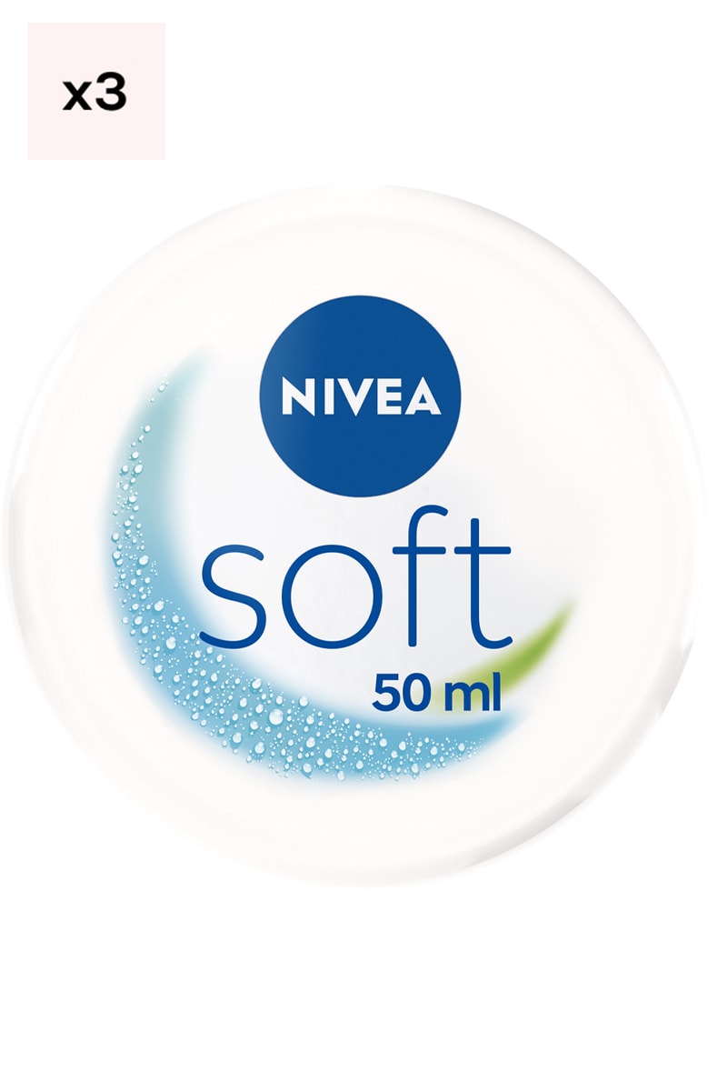 Crèmes hydratantes - Soft - Visage, corps & mains - 3 x 50 ml