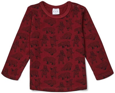 Luca & Lola Montay Langermet T-Skjorte 2-pack, Red