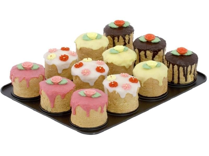 Zenker Cupcake Backform 12 Mulden Mini-Törtchen-Backblech