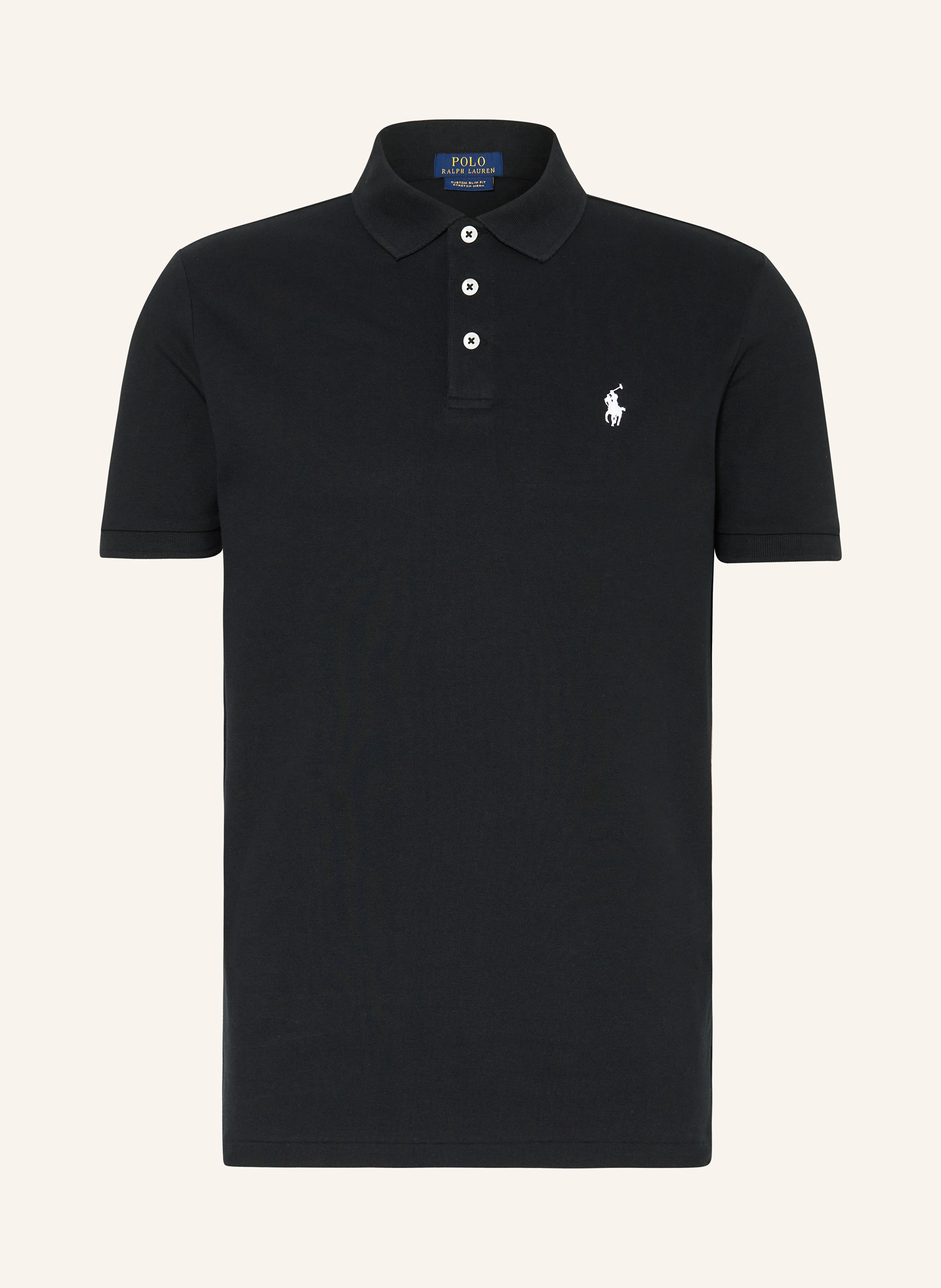 POLO RALPH LAUREN Piqué-Poloshirt Custom Slim Fit