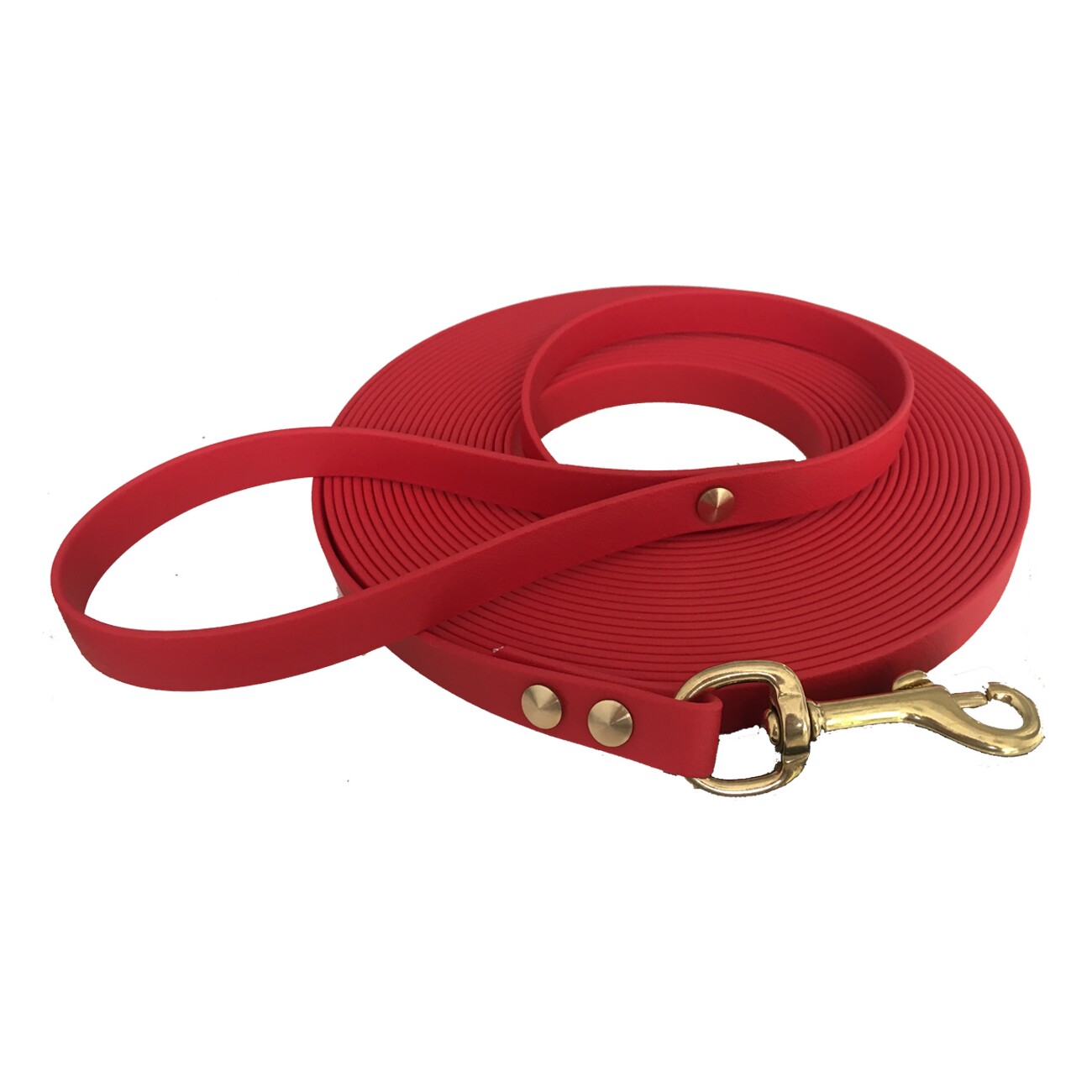bio-leine 25-35 kg Schleppleine Biothane rot 3 m