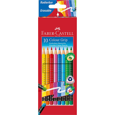 Faber-Castell grip farveblyant 10-pak