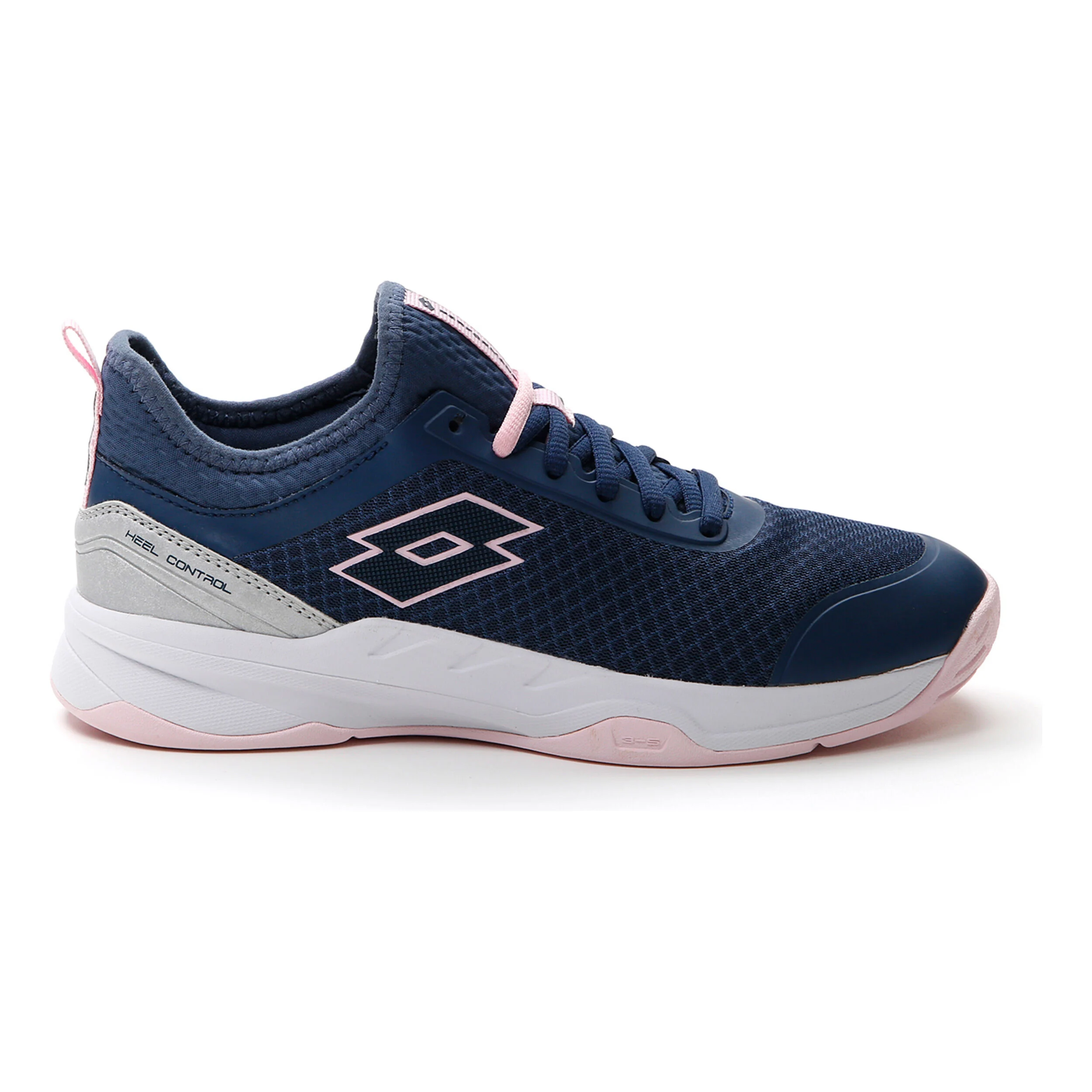 Lotto Mirage 500 II Chaussures Toutes Surfaces Femmes - Bleu Foncé , Rosé