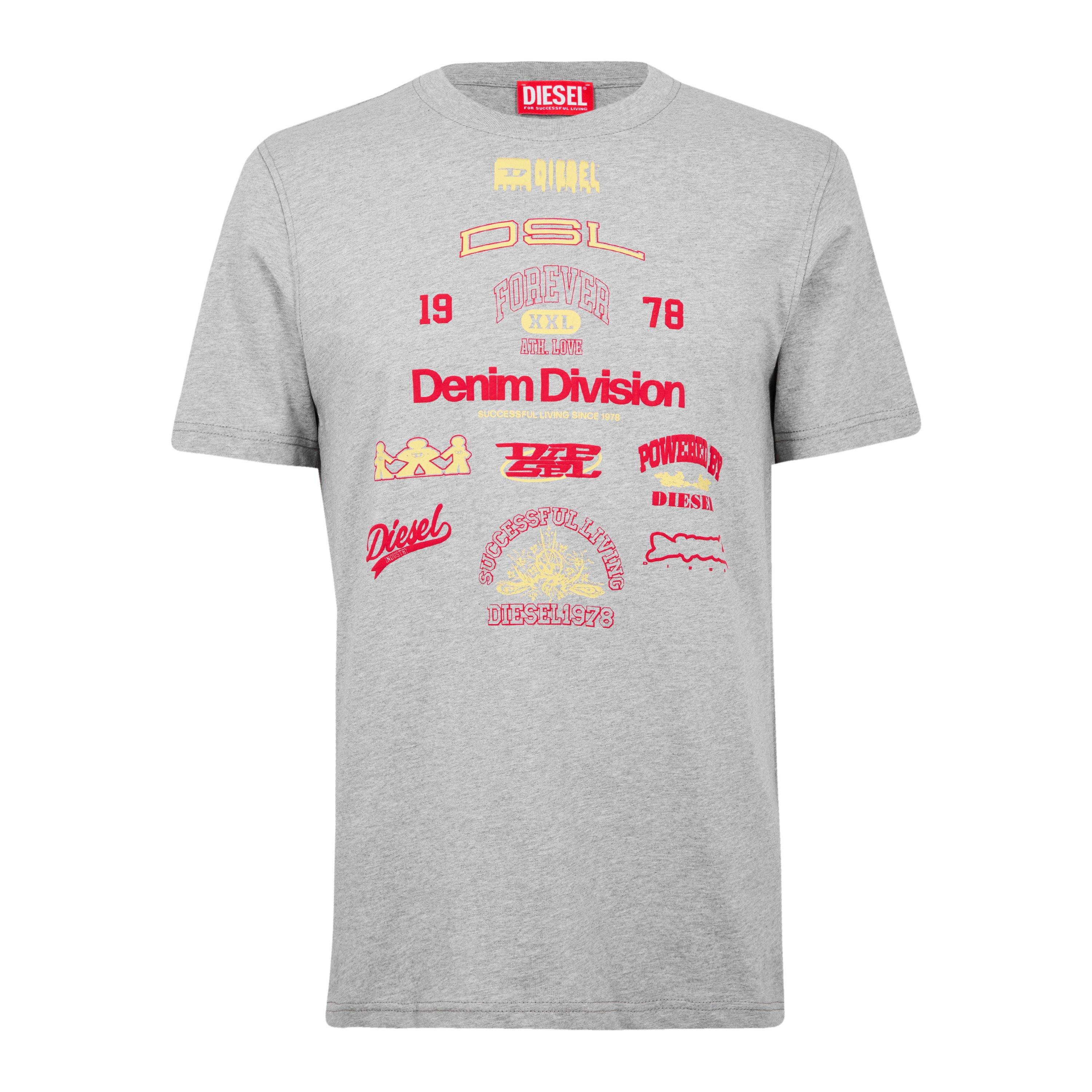 Diesel Multi Logo T Shirt
