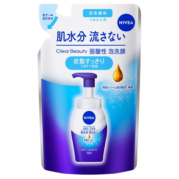 Nivea Japan - Clear Beauty Zwak Zuur Reinigend Schuim