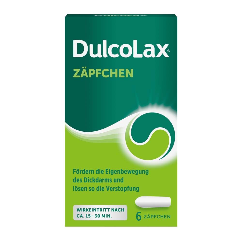 Dulcolax Zäpfchen Abführmittel bei Verstopfung mit Bisacodyl