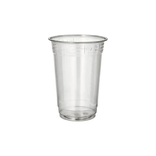 Copos Pet 400ml 12,5cm Transparente 50un 6611071 - 6611071