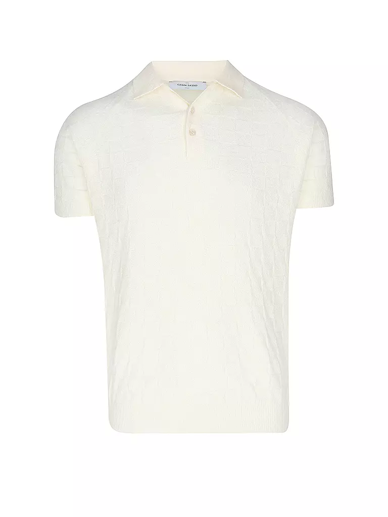 GRAN SASSO Poloshirt creme
