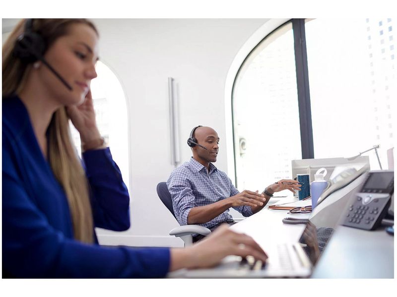 HP Headset Poly Savi 8220 Duo MS Schnurloses DECT-Headset-System