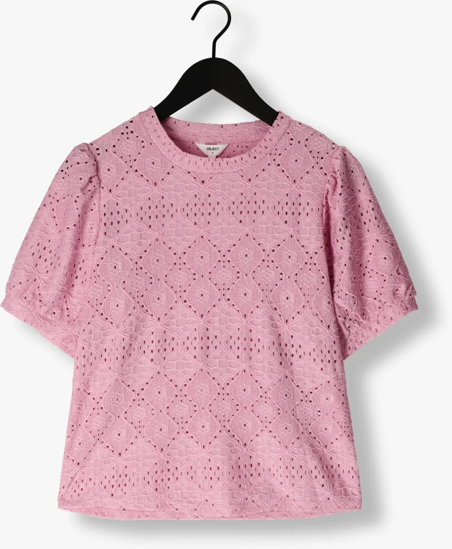 OBJECT roze object top objfeodora s/s top noos