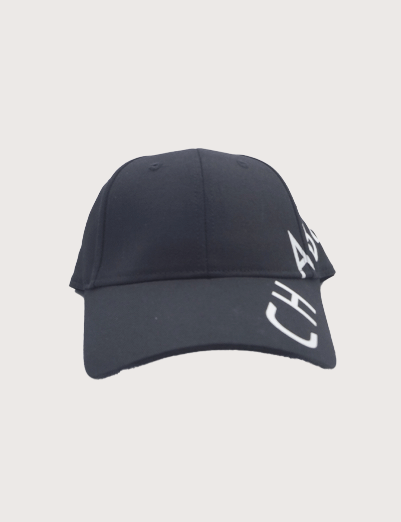 CHABRAND CASQUETTE LOGO SIGLÉ NOIR