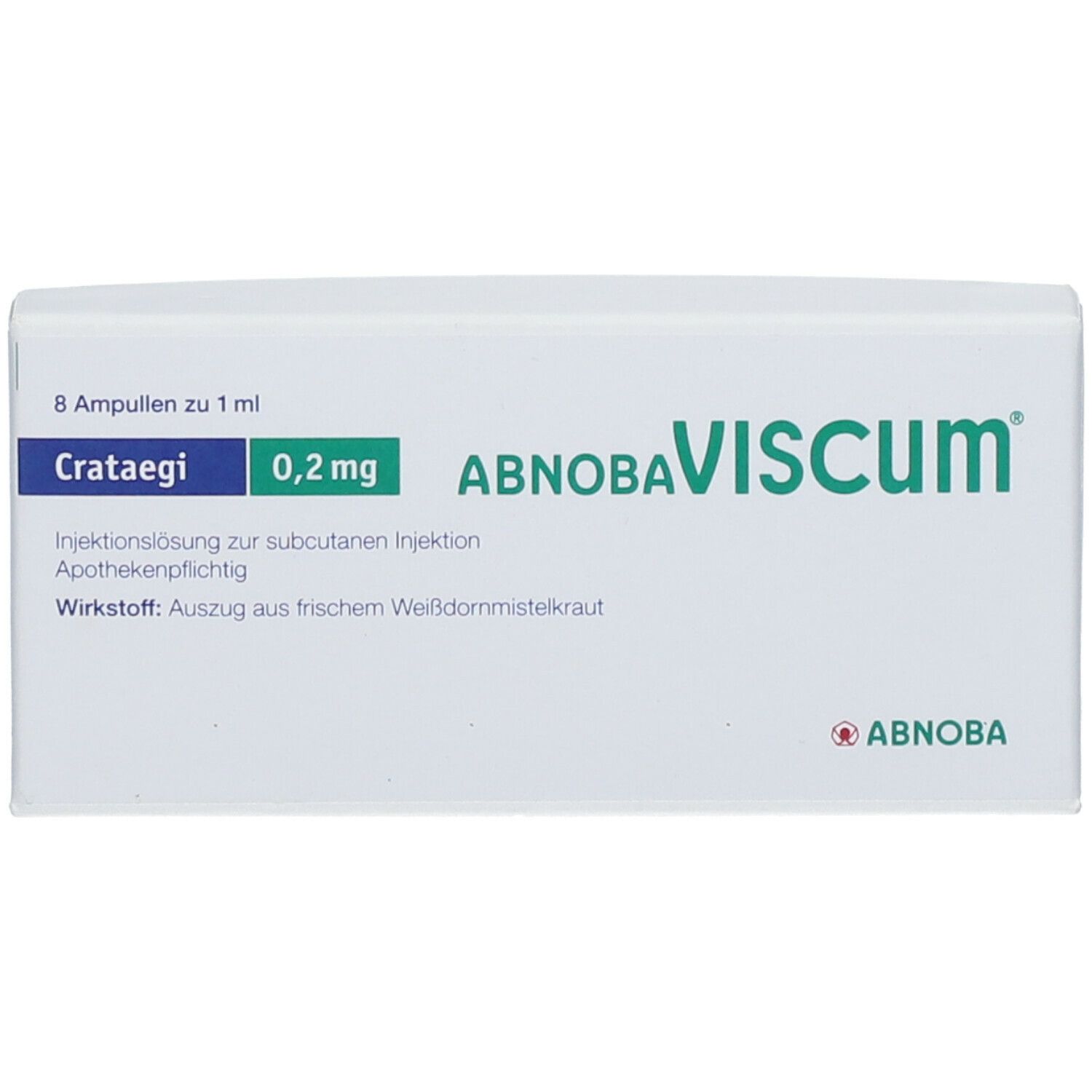 abnobaVISCUM® Crataegi 0,2 mg Ampullen