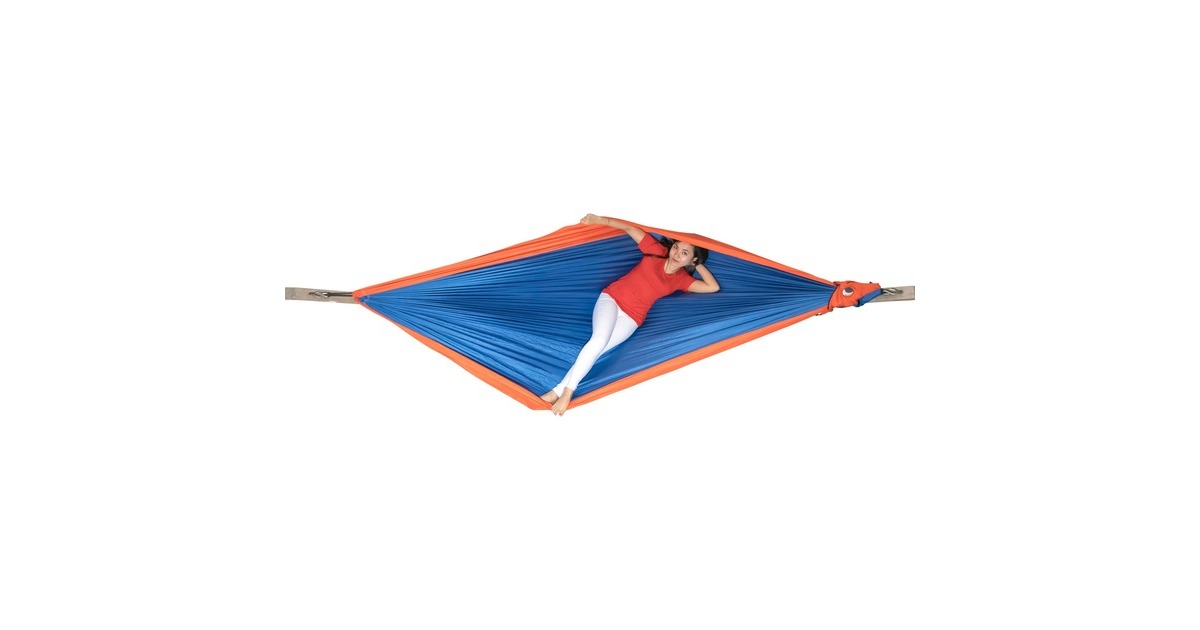 Ticket to the MoonKing Size hangmat Royal Blue / Orange  (Blauw/oranje, TMK3935)