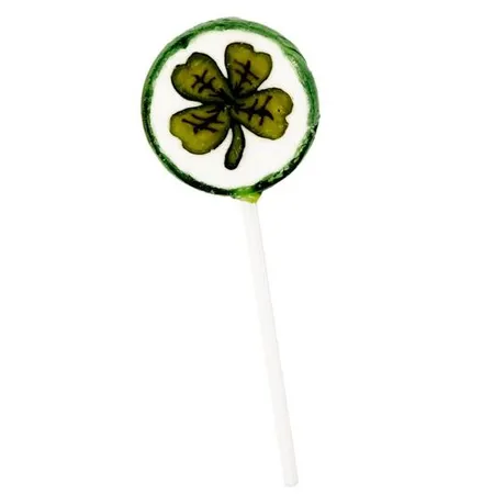 Die Spiegelburg Glücks-Lollies Viel Glück, ca 10g, 1 Stück, 4-fach sortiert