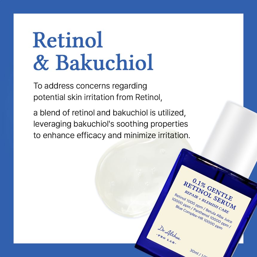 Dr. Althea - 0,1% Zacht Retinol Serum