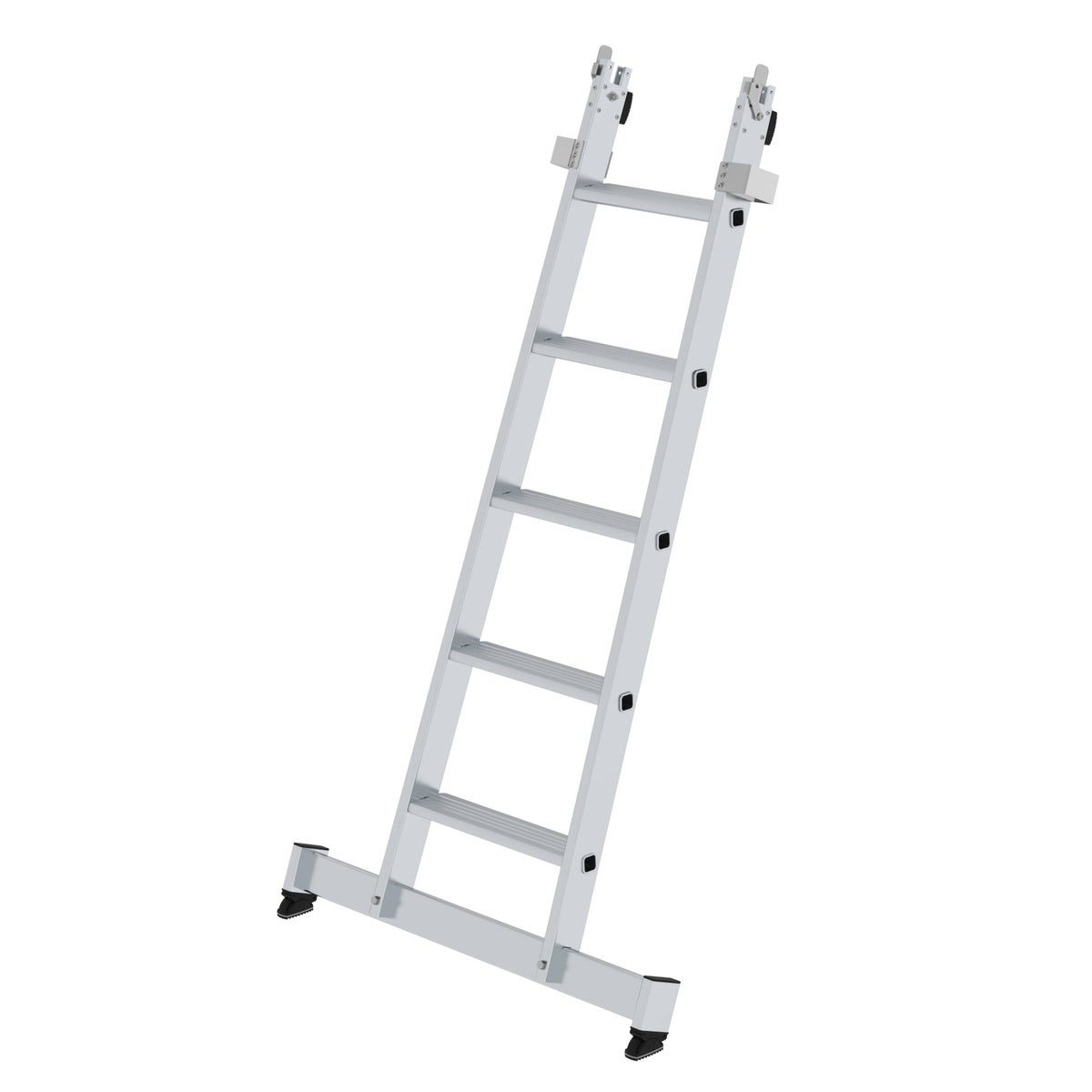 PROREGAL Trap Glasreiniger Ladder Basissectie met Dwarsbalk 5 Treden