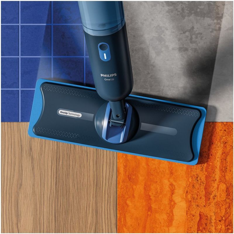 Philips - OneUp Replaceable Pad - 2-Pack - Blauw - Herbruikbaar