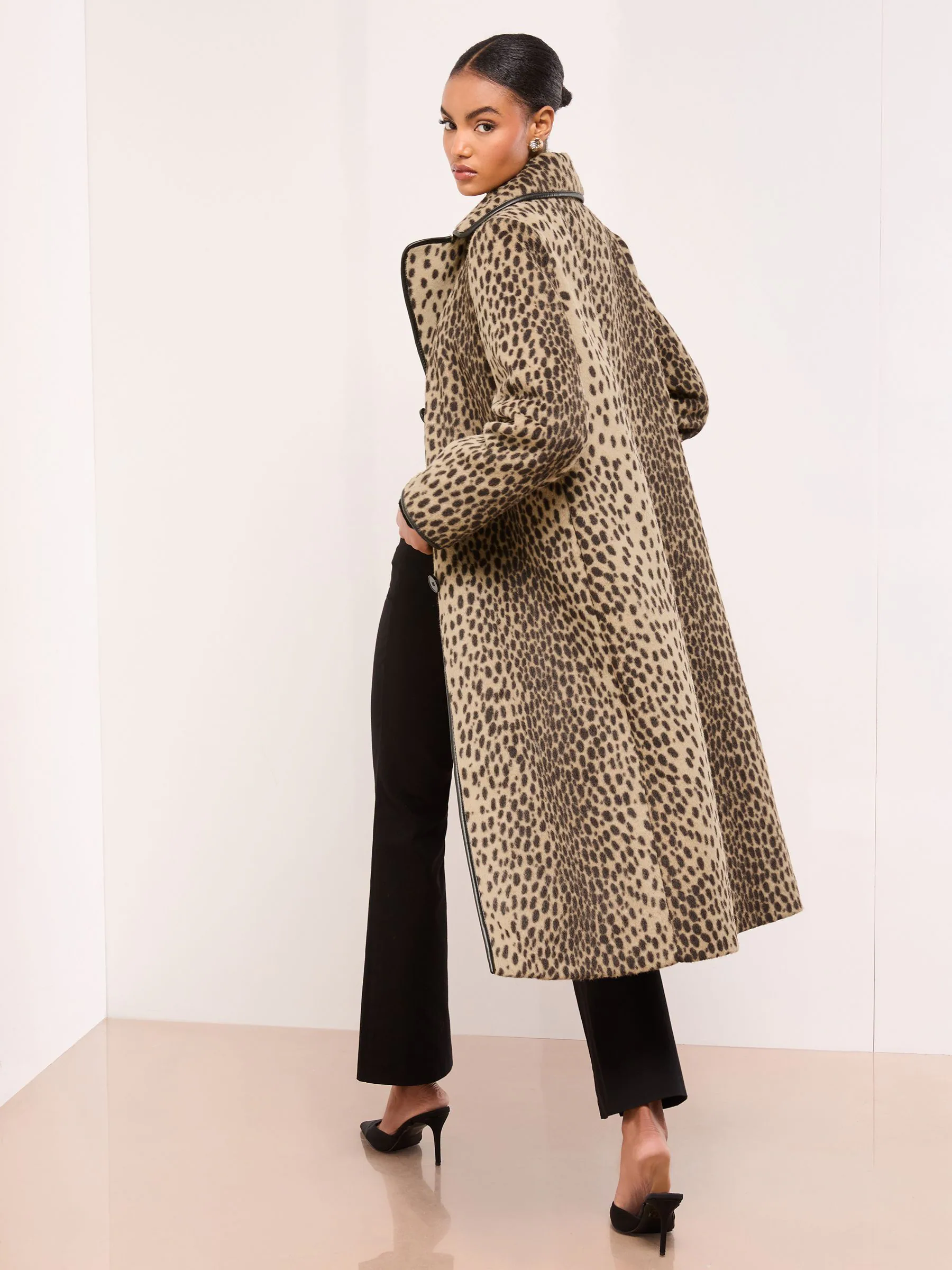 Lipsy Single Breasted Longline Coat