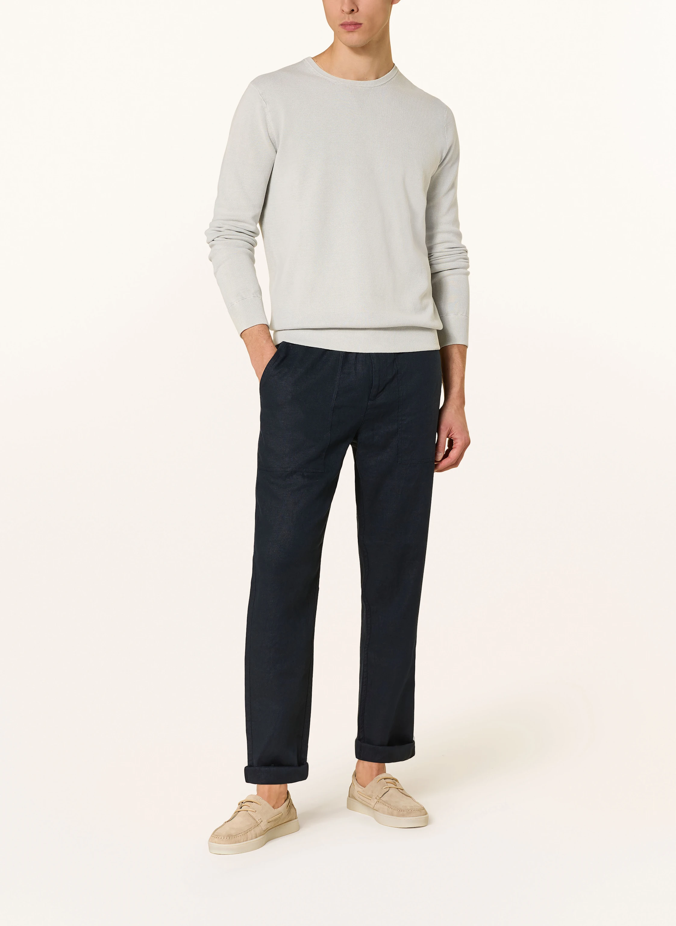 ECOALF Pullover MANZANO mit Leinen