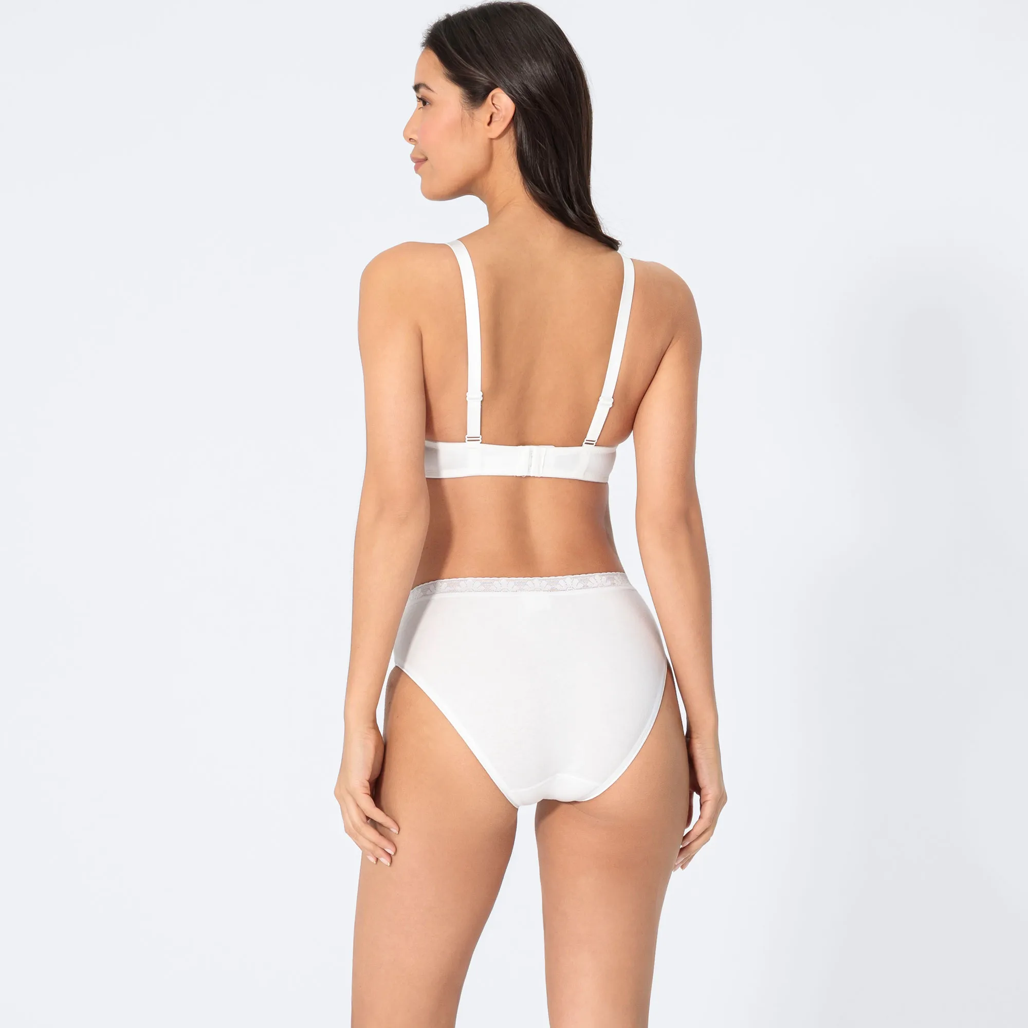 Damen-Rioslip mit Spitzenbund, 2er-Pack