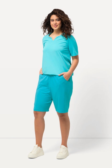 Jerseyshorts, Taschen, Elastikbund