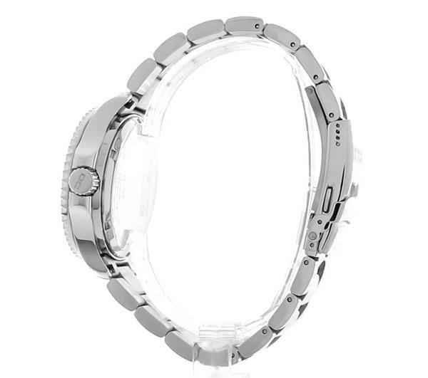 Depth Charge Stainless Steel Black Dial Dive Watch