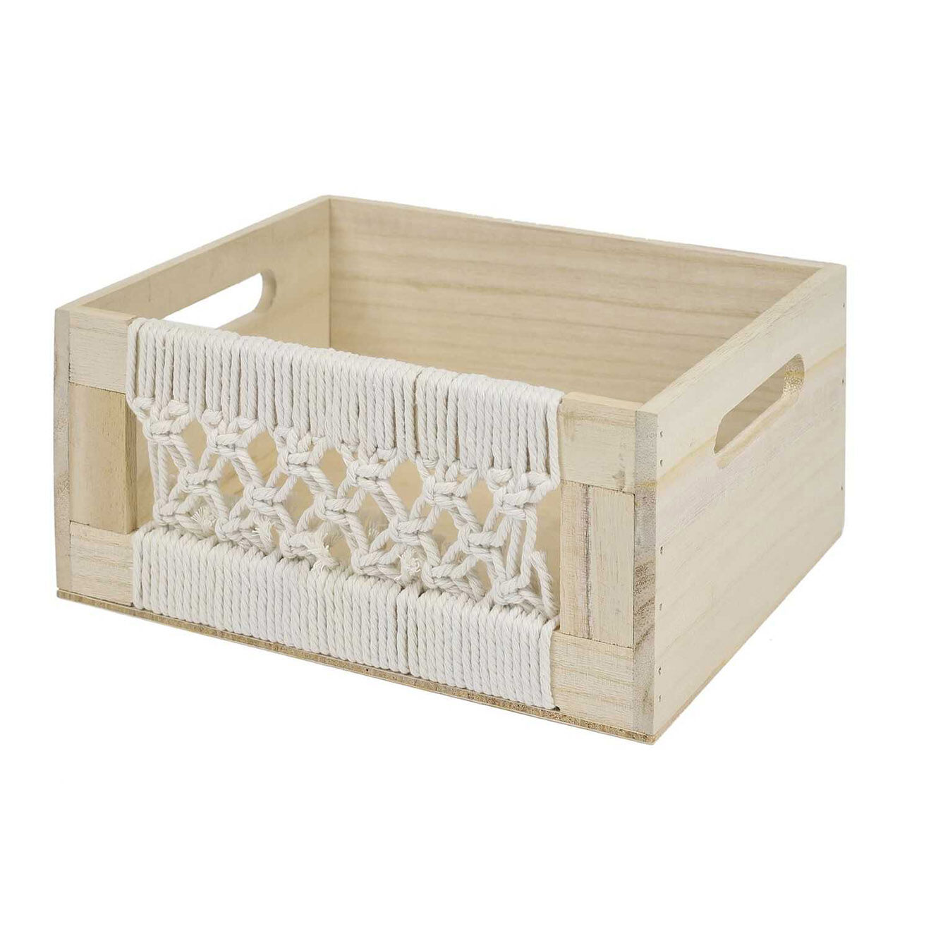 Home Deco Factory 3 Caisses Boho beige/marron