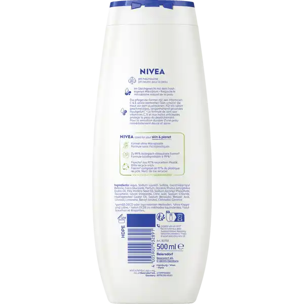 Pflegedusche Creme Soft & alm ond oil
