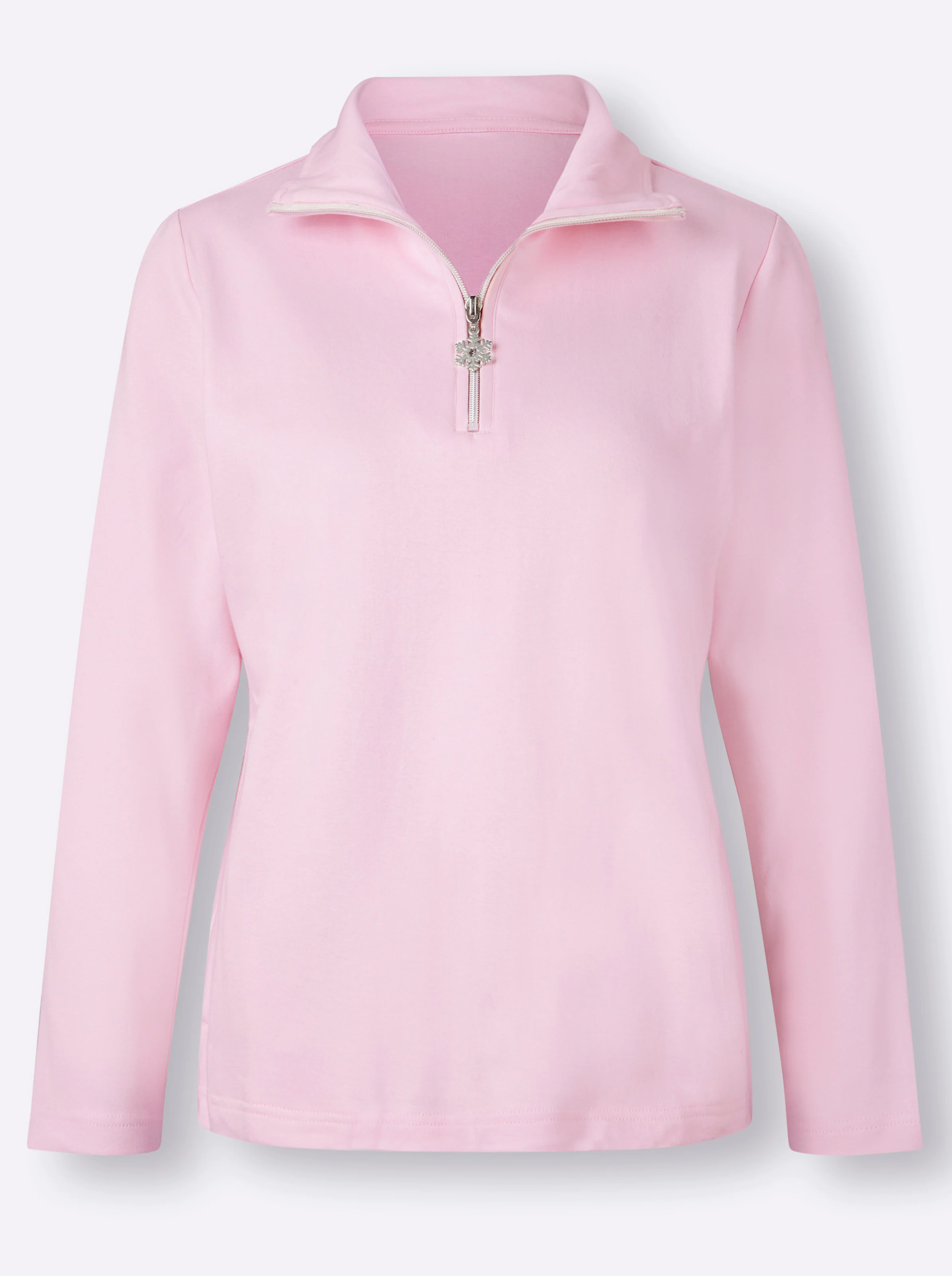 Langarmshirt in rosé