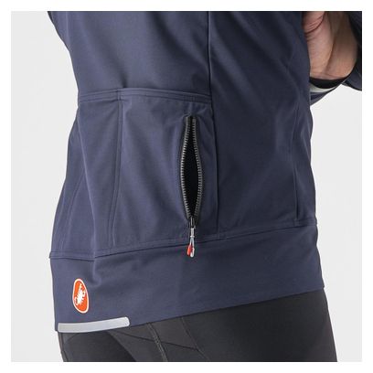 Veste Manches Longues Castelli Alpha Ultimate Bleu/Gris