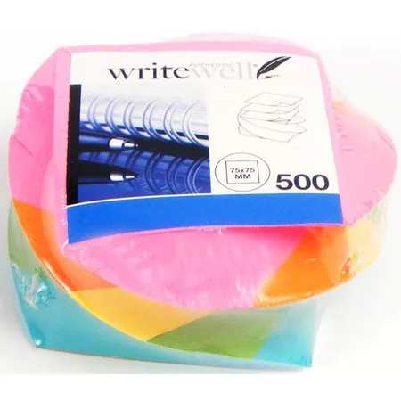 Livepac Office Notzizzettel farbig 500 Blatt, 5 x 75 mm