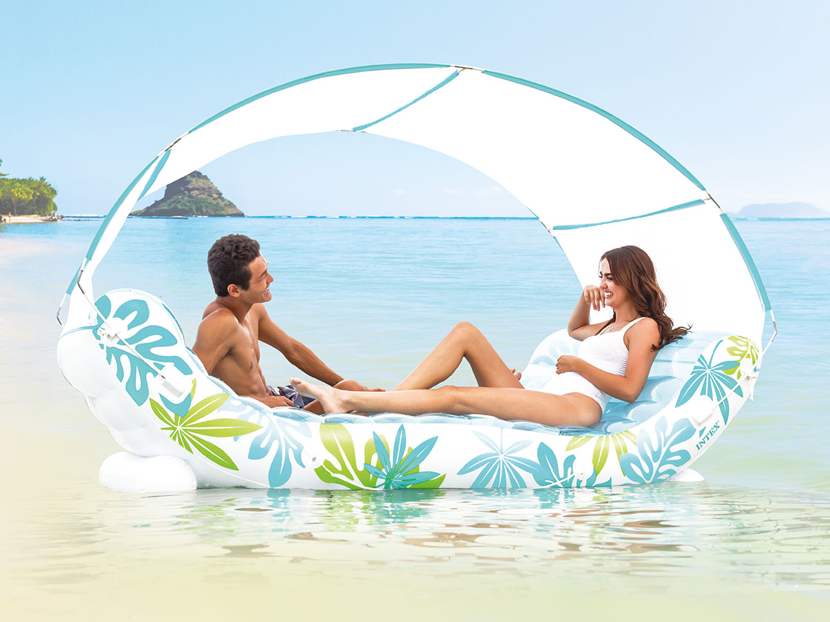 Lounge hamac tropical