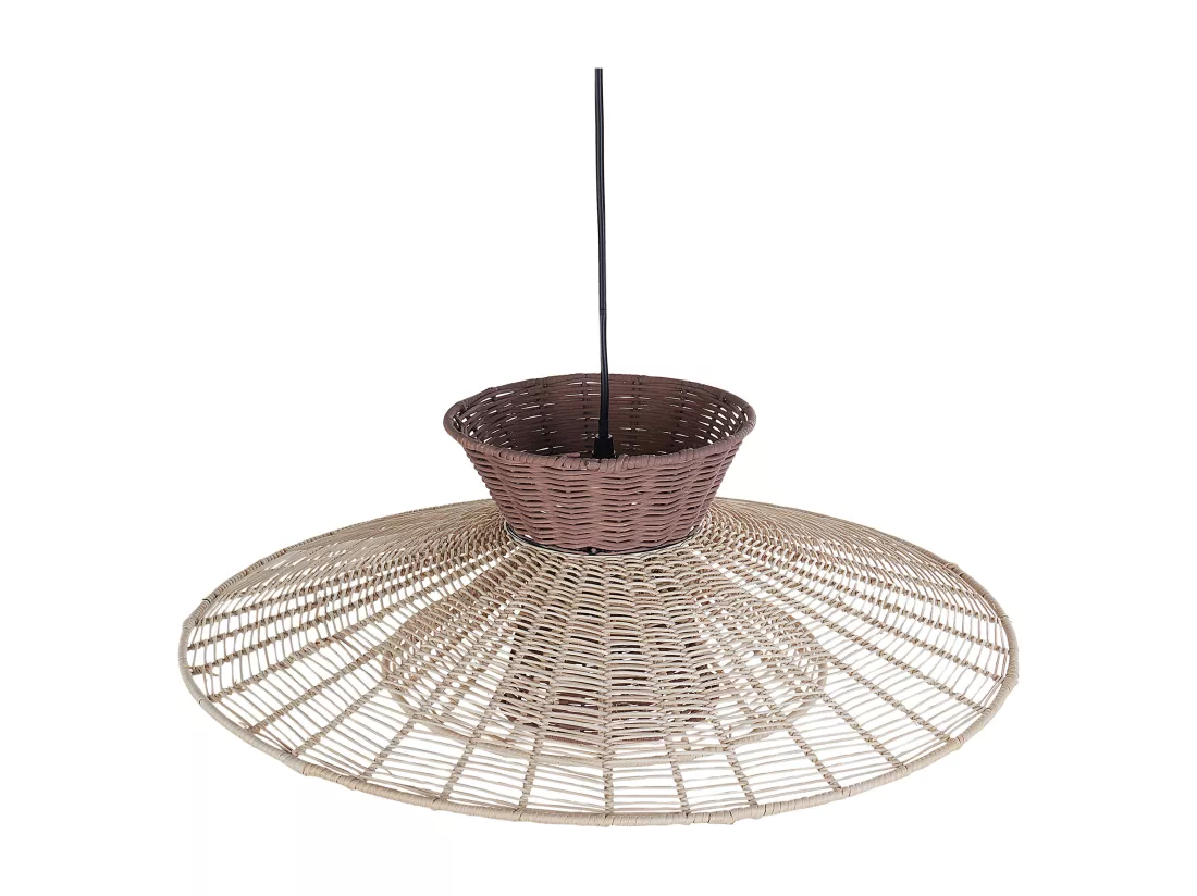 Lampe suspension KABOMPO Rotin Marron