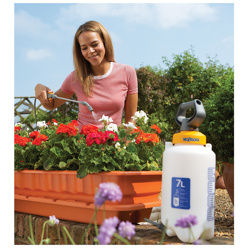 Hozelock drukspuit inclusief gratis onkruidkap 7L