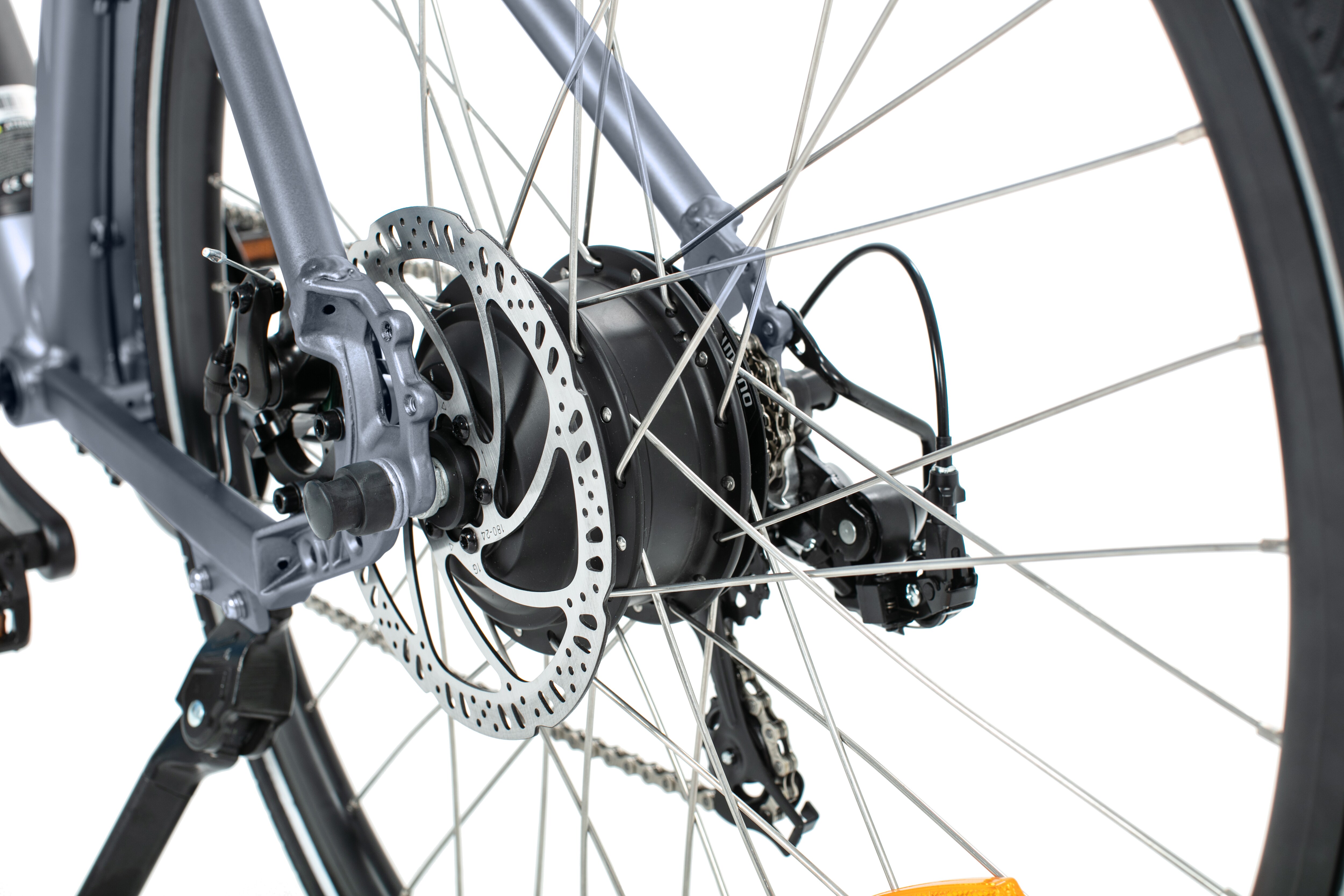 JOBOBIKE, Viva E-Bike, 27.5 Zoll Reifen, 250 W Motor, hellgrau, versch. Farben