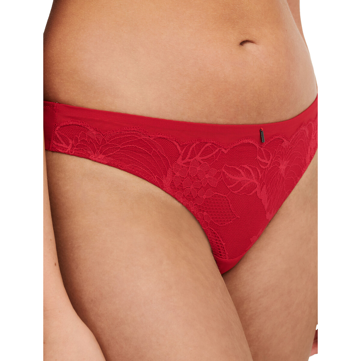 CHANTELLE<br>Tanga in kant en tule Midnight Flowers