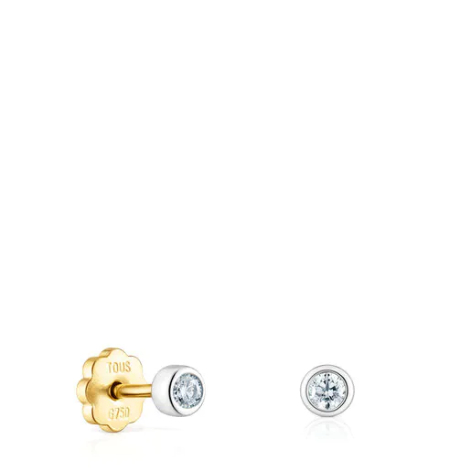 Brincos TOUS Diamonds em ouro branco e diamantes