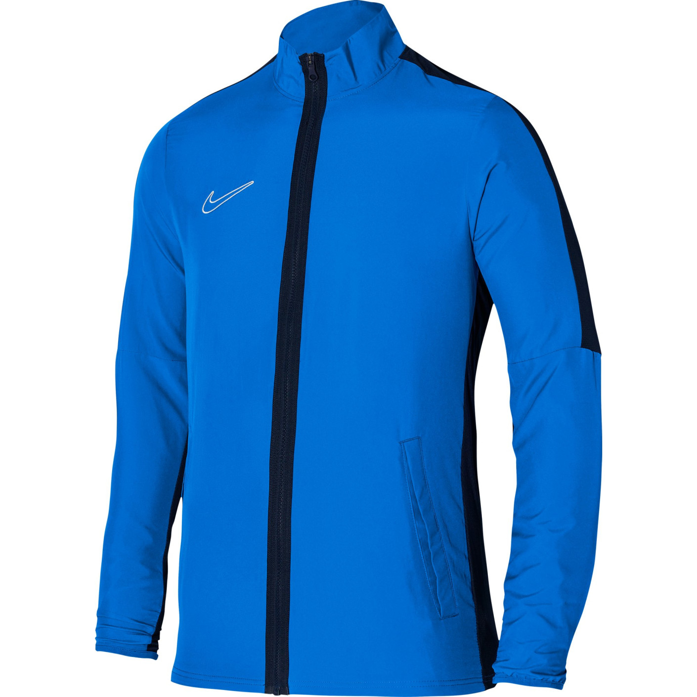 Nike Dri-FIT Academy 23 Trainingsjack Full-Zip Woven Kids Blauw Donkerblauw Wit