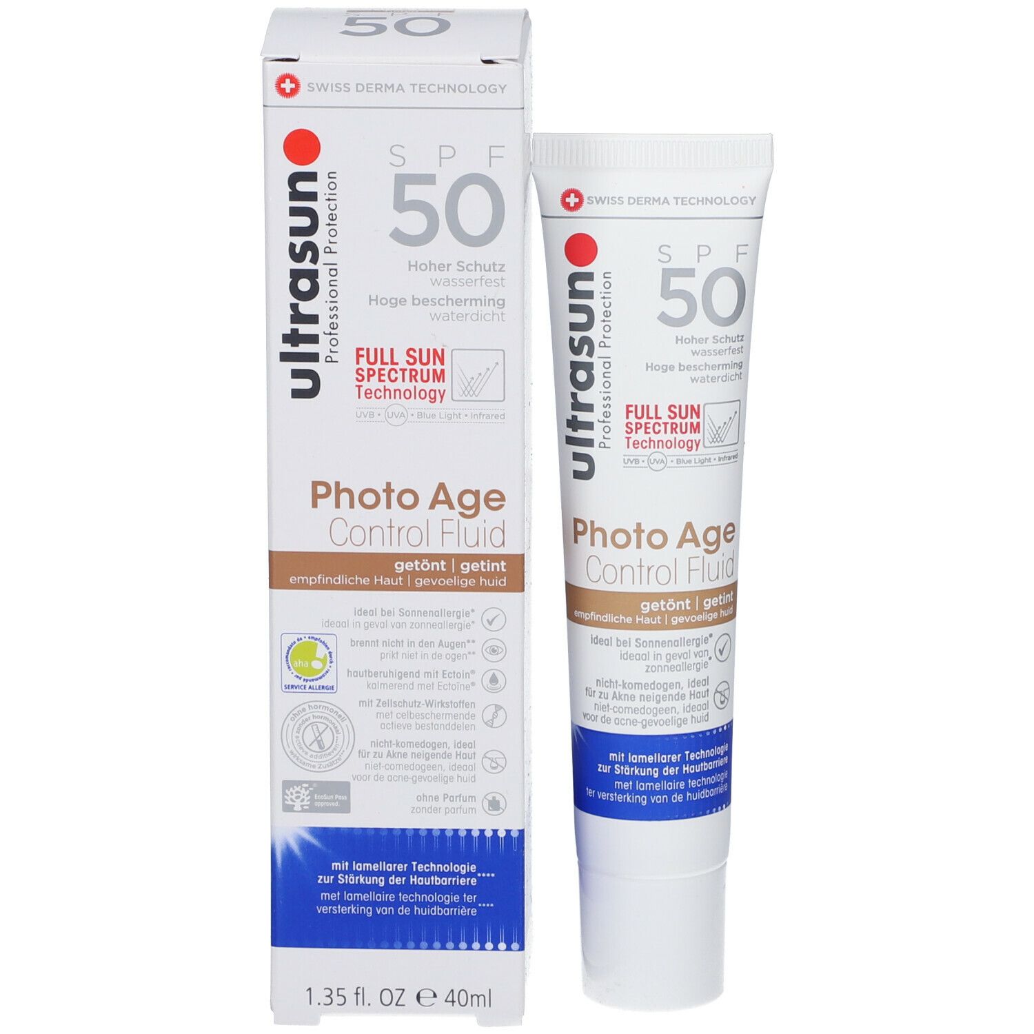 ultrasun Photo Age Control Fluid TINT SPF50
