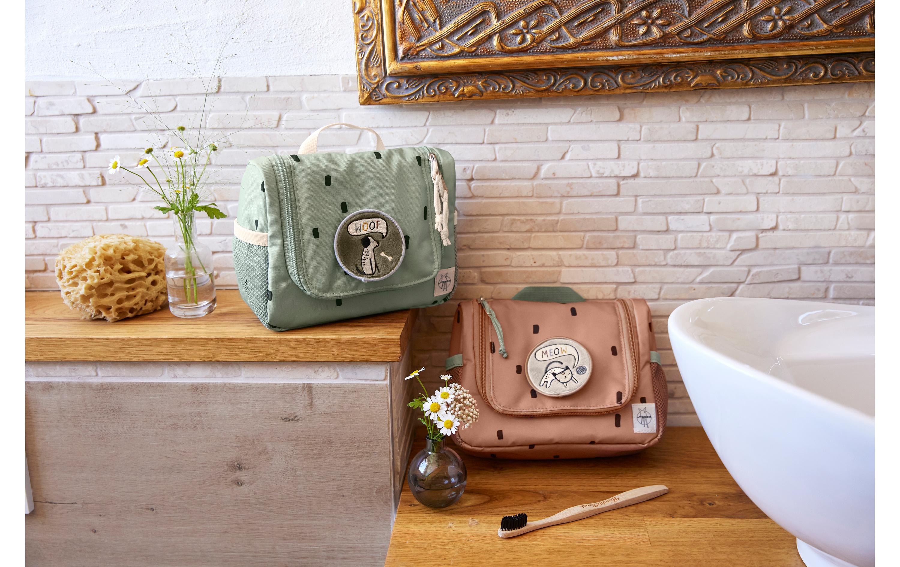Tasche Mini Waschbeutel Happy Prints CaramelWasserabweisendes Necessaire für Kinder