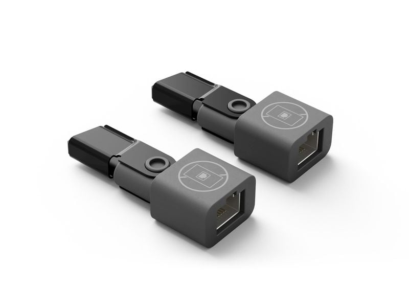 Logitech Zubehör Rally Mikrofon Pod CAT-Kupplung 2 Stück Rally Mic Pod CAT-Kupplung