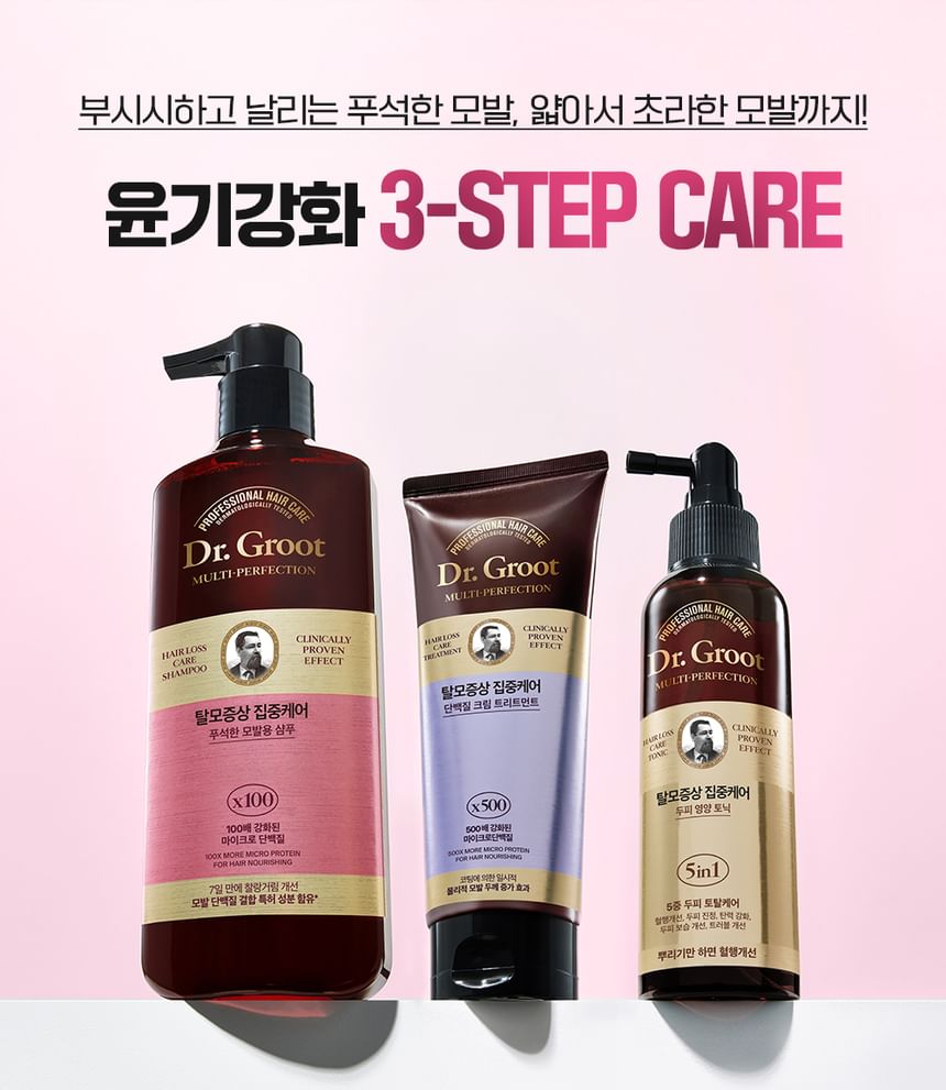 Dr. Groot - Multi Perfection Shampoo tegen Haaruitval voor Dof Haar