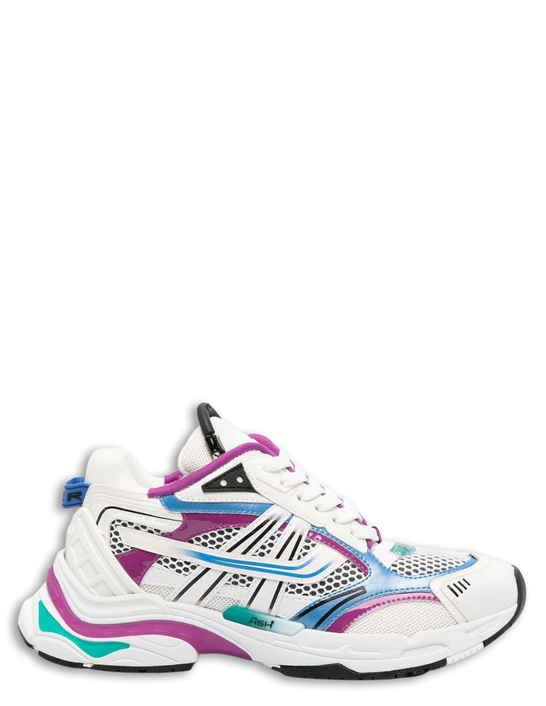 ash Baskets de ville Femme f23-race02 Blanc
